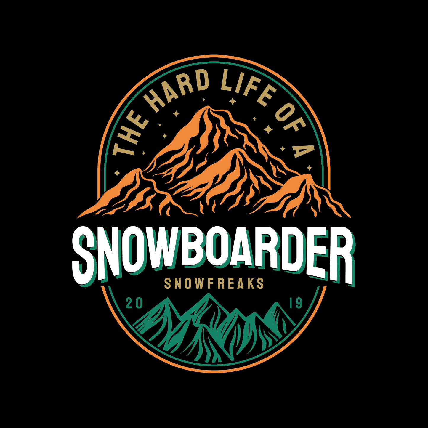 La vida dura del snowboarder