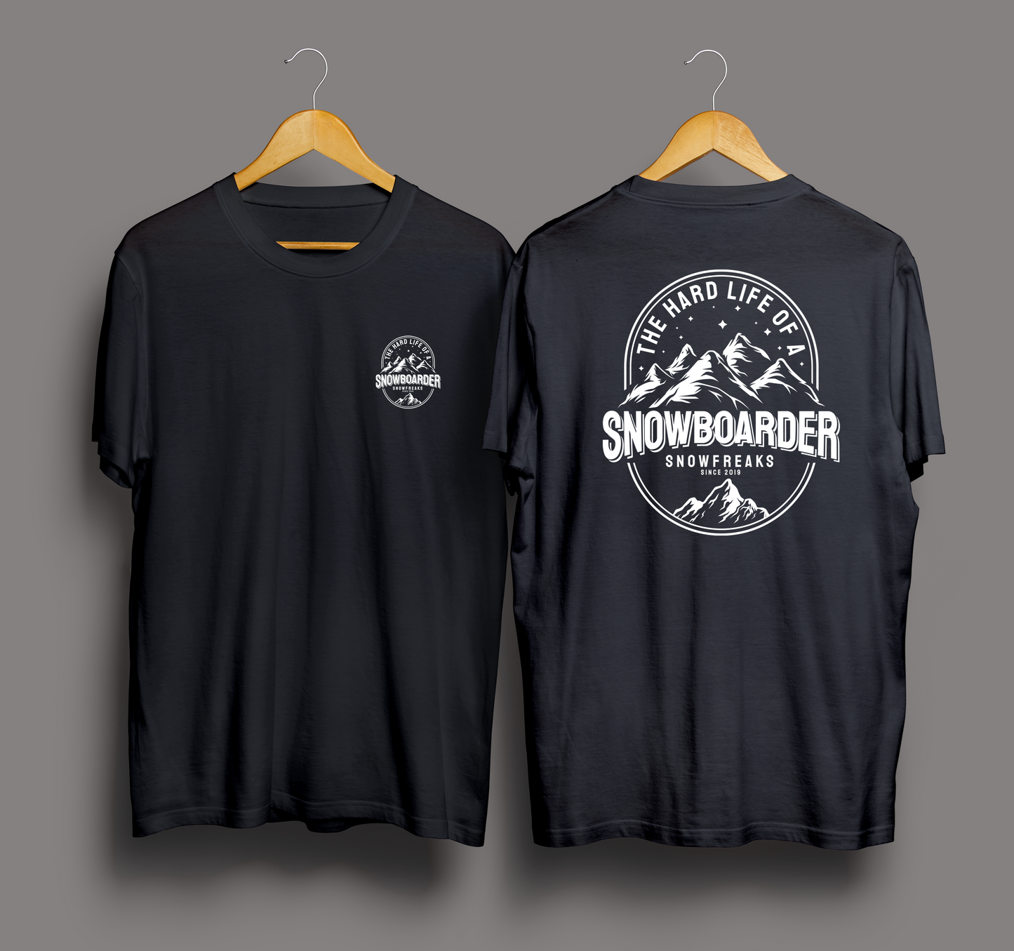 La vida dura Snowboarder Black